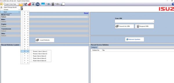 Isuzu G IDSS 05.2022 Global Export Service System Diagnostic Software DVD 3