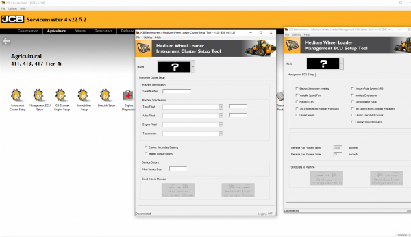 JCB ServiceMaster 4 v22.5.2 06.2022 Diagnostic Software Full DVD 7