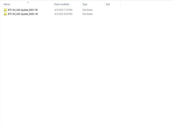 JETI SH 436 Update EN01 06 DE01 06 06 1