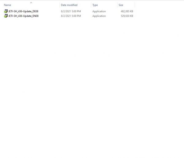 JETI SH 436 Update EN08 DE08 04.2022