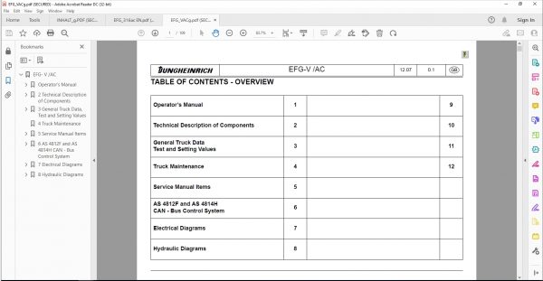 JUNGHEINRICH JETI ForkLift SH v4.36 EN Updated EN01 EN09 05.2022 Service Information 41f6025501cb56fd8 4