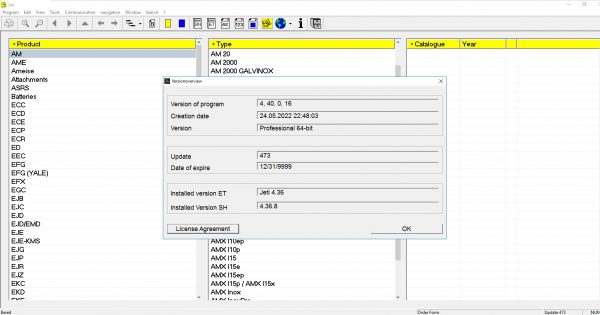 Jungheinrich Jeti 436 ET Update File 473 06.2022