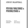 Komatsu Forklift Truck FD150 6 2301 up Shop Manual BEF06E1 01 1