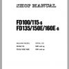 Komatsu Forklift Truck FD160E 6 5001 up Shop Manual BEE06E1 02 1