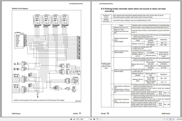 Komatsu Forklift Truck FD80T 10 Serial 55001 DX50 Series Service Manual SM230 2