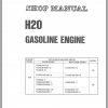 Komatsu Forklift Truck FG18 15 Gasoline Engine H20 Shop Manual H20ZA ZB BE2 1