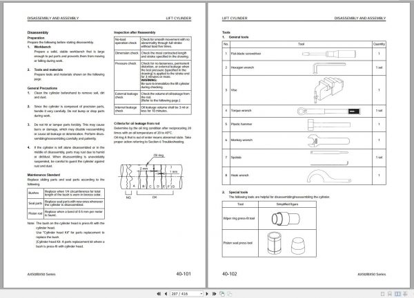 Komatsu Forklift Truck FG30 17 Shop Manual SEN05692 04b 2