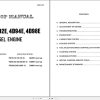 Komatsu Forklift Truck FG30C 14 Diesel Engine 4D92E 4D94E 4D98E Shop Manual 4D94E BE2 1