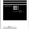 Komatsu Forklift Truck FH60 2 FH70 2 FH80 2 51001 up Operation Maintenance Manual PEN00922 02 1