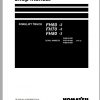 Komatsu Forklift Truck FH60 2 FH70 2 FH80 2 51001 up Shop Manual SM166 1