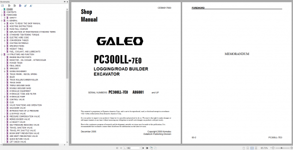 Komatsu log Loaders 2022 PDF Shop Manual Electrical Hydraulic Circuit Diagram 2