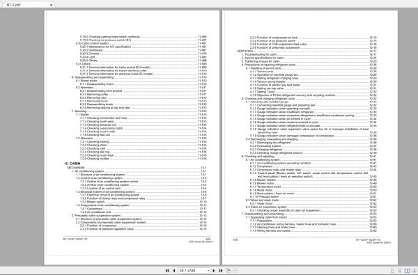 Kubota Agricutulral Equipment Collection Diagnosic Workshop Service Manual PDF DVD 12