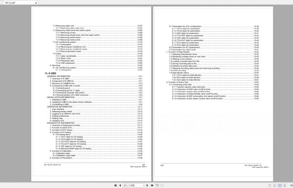 Kubota Agricutulral Equipment Collection Diagnosic Workshop Service Manual PDF DVD 13