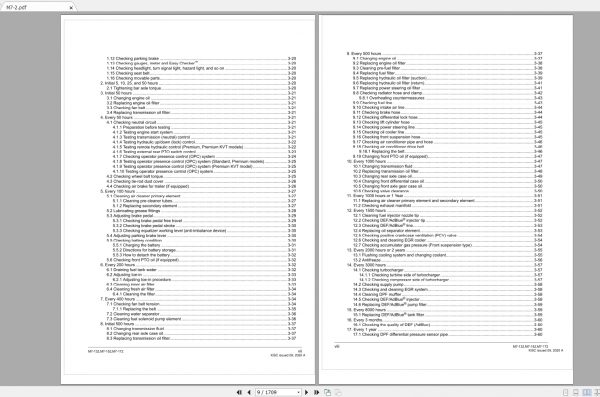 Kubota Agricutulral Equipment Collection Diagnosic Workshop Service Manual PDF DVD 4