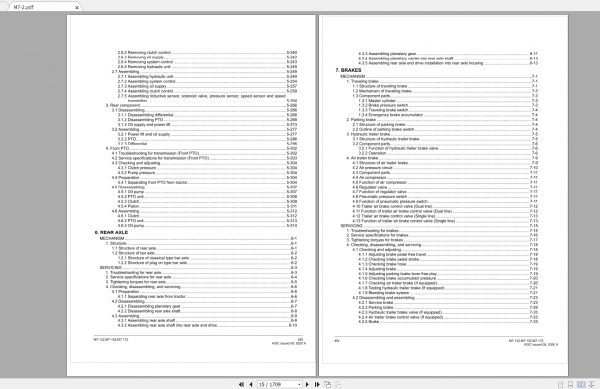 Kubota Agricutulral Equipment Collection Diagnosic Workshop Service Manual PDF DVD 7