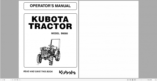 Kubota Construction Tractor Engine Workshop Services Operator Parts Manual DVD 10