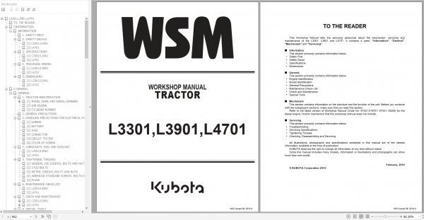 Kubota Construction Tractor Engine Workshop Services Operator Parts Manual DVD 2 1