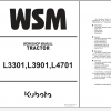 Kubota Construction Tractor Engine Workshop Services Operator Parts Manual DVD 2