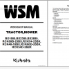 Kubota Construction Tractor Engine Workshop Services Operator Parts Manual DVD 7