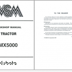Kubota Construction, Tractor Engine Workshop Services Operator Parts Information DVD Kubota Construction Tractor Engine Workshop Services Operator Parts Manual Dvd 9