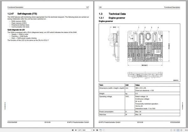 MTU ADEC and SAM connection interface Series 2000 4000 System Documentation E532304 00E 2010 1