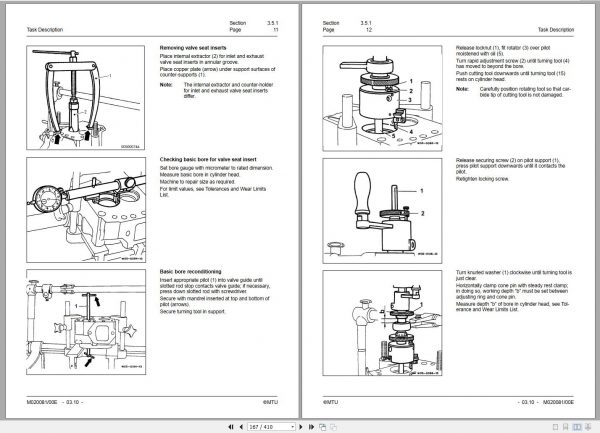 MTU Diesel Engine 12V 183 TE94 Maintenance Manual M020081 00E 2004 1