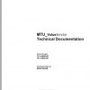 MTU Diesel Engine 16V 4000 R41 Workshop Manual M020124 02E 2009