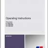 MTU Diesel Engine 8V 2000 M70 Operating Instructions MW15407 14E 2012