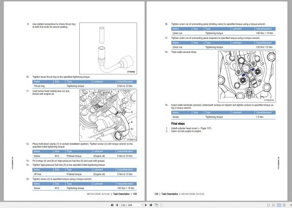 MTU Diesel Engine V 4000 M71 Operating Instructions M015412 03E 2012 1