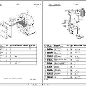 MTU Engine 12V956TB82 Parts Manual M031694 00DE 2018 DE 1