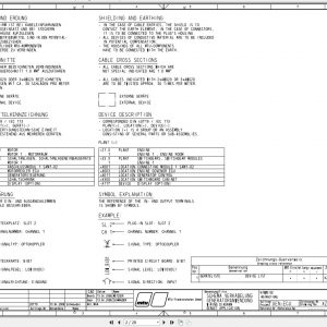 MTU Genset Application ECU Gen 7 Pin Out Wiring Diagram XZ00E50000005 2006