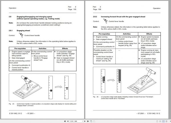 MTU Propulsion Plant Remote Control System RCS 5 FPP 01 03 B Service Publication E 531 942 01 E 2001 1