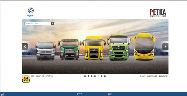 PETKA 8.3 Volkswagen Seat Skoda Audi Commercial Vehicles Porsche 05.2022 Spare Parts Catalog DVD 14
