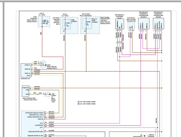 Porsche Panamera 4 E Hybrid 973 V6 2.9L Turbo Hybrid Electrical Wiring Diagram 2018
