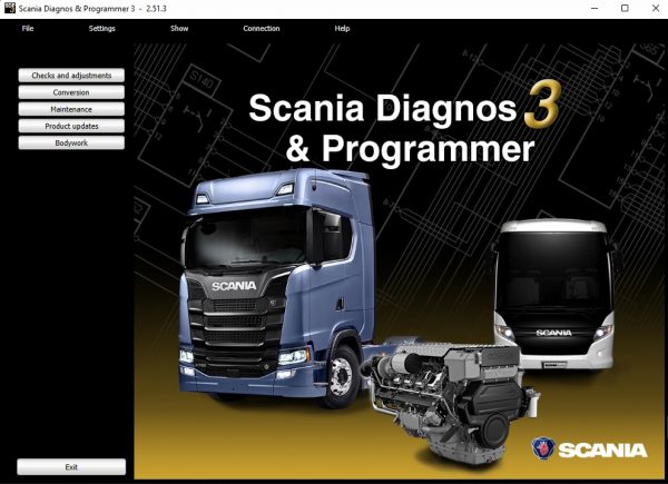 Scania SDP3 V2.51.3.51.0 2205 Diagnos Programmer 3 2022 12