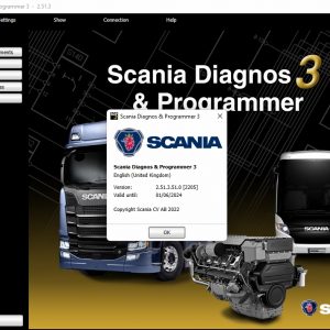 Scania SDP3 V2.51.3.51.0 2205 Diagnos Programmer 3 2022 13 1