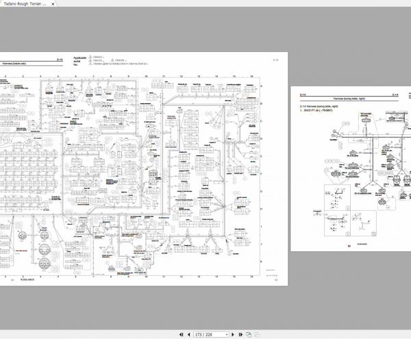 Tadano Rough Terrain Crane GR 250N 1 GR 250N 1 C1 1E Circuit Diagrams EN 2 1