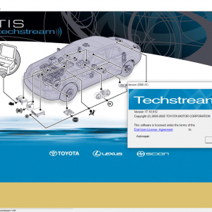 Toyota Techstream V17.10.012 06.2022 Install Active 2