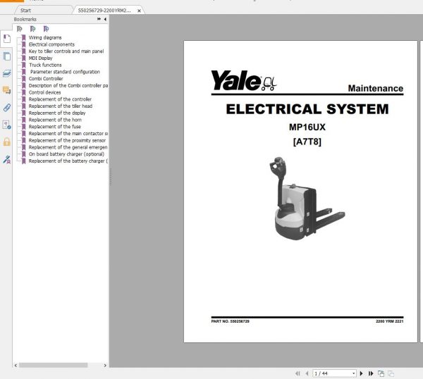 Yale Forklift Class 3 Updated 07 3