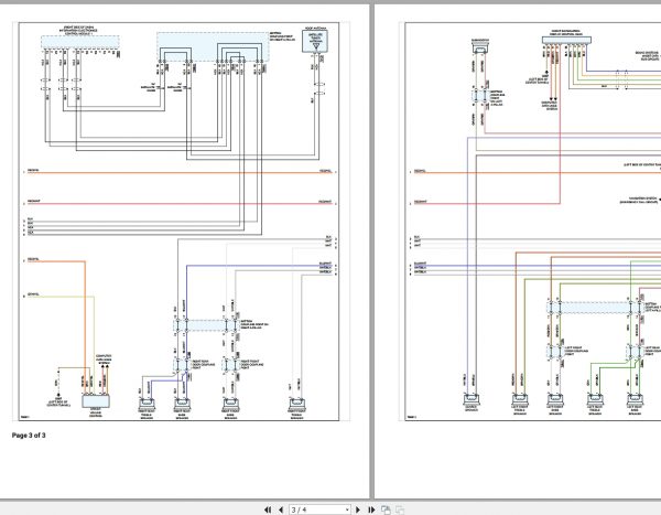 Audi A4 Quattro Sedan 45 8WC L4 2.0L Turbo DPAA Hybrid Electrical Wiring Diagram 2021 3