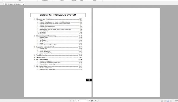 CAT Forklift 31.8GB Full Collection New Updated 06.2021 Manuals PDF DVD 43