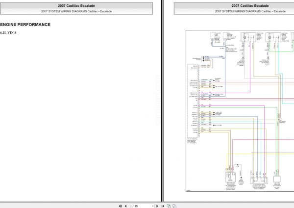 Cadillac Escalade 2007 2013 GMT900 Workshop Manual Wiring Diagrams 3