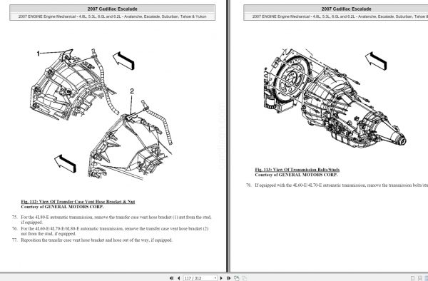 Cadillac Escalade 2007 2013 GMT900 Workshop Manual Wiring Diagrams 5