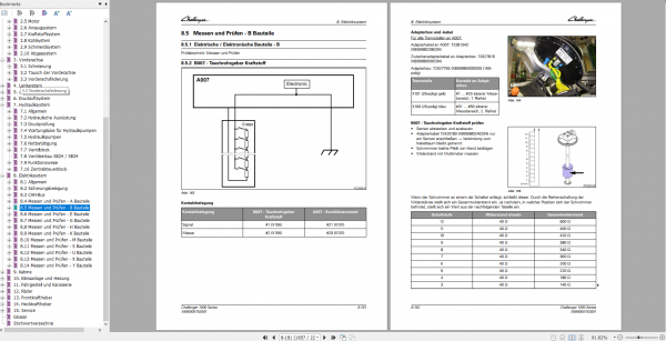 Challenger 1000 Series Gen2 German 1038 1046 Workshop Service Manual 4