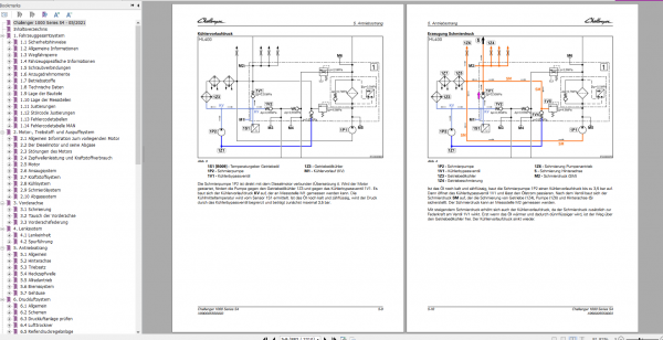Challenger 1000 Series S4 German 1038 1050 Workshop Service Manual 3