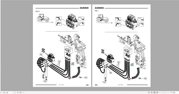 Claas Agricultural 13.67GB PDF de German Updated 06.2022 Full Models Manuals DVD 2