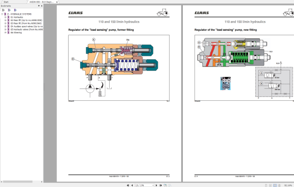 Claas Axion 850 840 830 820 810 A09 Full Service Repair Manual Operator Assembly Manual Technical System Full DVD 4