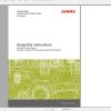 Claas Tractor Combine Lexion 600 589 Service Manual Electrical and Hydraulic Diagram