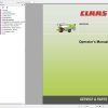 Claas Tractor Combine Lexion 600 590 Service Manual Electrical and Hydraulic Diagram