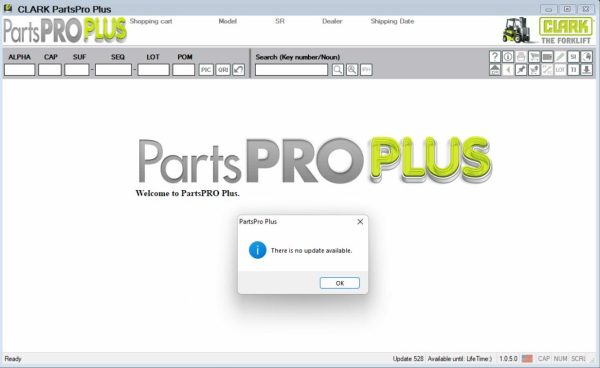 Clark ForkLift Parts Pro Plus EPC v528 07.2022 Spare Parts Catalog DVD 1